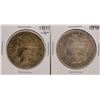Image 1 : Lot of 1897-S &1898 $1 Morgan Silver Dollar Coins