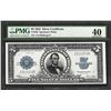 Image 1 : 1923 $5 Porthole Silver Certificate Note PMG Extremely Fine 40