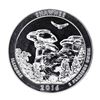 Image 1 : 2016 5oz Silver ATB Shawnee Illinois Silver Coin