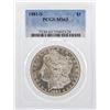 Image 1 : 1881-S $1 Morgan Silver Dollar Coin PCGS MS63