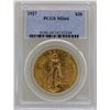 Image 1 : 1927 $20 St. Gaudens Double Eagle Gold Coin PCGS MS64