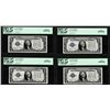 Image 1 : (4) Consecutive 1928B $1 Funnyback Silver Certificate Notes Fr.1602 PCGS Gem New