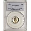 Image 1 : 1951 Proof Roosevelt Dime Coin PCGS PR67