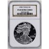 Image 1 : 1998 $1 American Silver Eagle Coin NGC PF69 Ultra Cameo