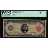 Image 1 : 1914 $5 Federal Reserve Note Red Seal Fr.838b PCGS Very Good 8