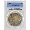 Image 1 : 1881 $1 Morgan Silver Dollar Coin PCGS MS65