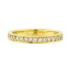 Image 1 : 14K Yellow Gold 0.18 ctw Brilliant Round Diamond Ring