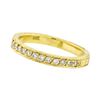 Image 2 : 14K Yellow Gold 0.18 ctw Brilliant Round Diamond Ring