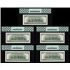 Image 2 : Lot of (5) Consecutive 2001 $100 Federal Reserve STAR Notes PCGS Gem New 66PPQ