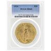 Image 1 : 1924 $20 St. Gaudens Double Eagle Gold Coin PCGS MS65