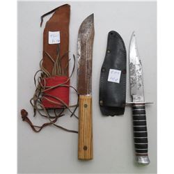 2 Hunting Knives