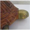 Image 8 : Wood & Brass Turtle