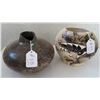 2 Navajo Horsehair Ollas