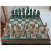 Mexican Chess Set-Indians & Spaniards