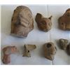 Image 5 : Pre-Columbian Ceramic Animal Heads
