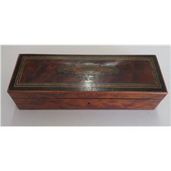 Burl Wood Glove Box