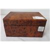 Image 1 : Solid Burl Wood Jewel Box