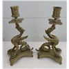 Image 1 : Bronze Gargoyle Candle Holders
