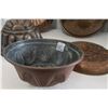 Image 9 : 8 Copper Molds & Pots