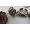 Image 4 : 4 Sterling Silver Rings