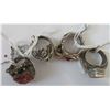Image 6 : 4 Sterling Silver Rings