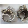 Image 8 : 4 Sterling Silver Rings