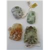 4 Chinese Jade Carvings