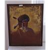 Painting of Native American