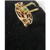 Image 4 : Emerald & Ruby Ring w/14K Pin