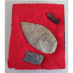 Collection of Flint Artifacts