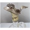 Image 4 : Handblown Crystal Claret w/Silver Plate