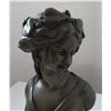 Image 2 : Bronze Bust of Lady Signed LVE Robert