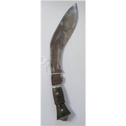 Antique Engraved Kukri Knife