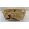 Papago Basket w/Deer Figures