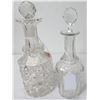 Image 2 : 2 Cut-Crystal Decanters