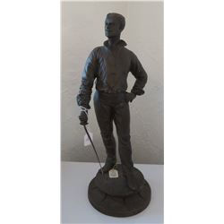 Swordsman Figure Spelter