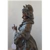 Image 8 : Victorian Lady Spelter w/Original Paint