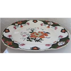 Large Handpainted Service Platter