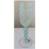Image 9 : Venetian Glass Goblet & Rare Crystal Compote