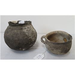 2 Pre-Historic Arizona Pots