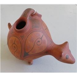 South American Effigy Wedding Pot
