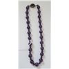 Amethyst Stone Bead Necklace
