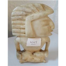 Mayan Marble Stone Figure