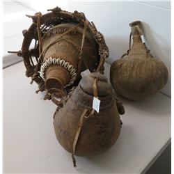 3 Antique African Containers