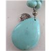 Image 7 : Turquoise Stone Bead Necklace
