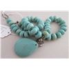 Image 8 : Turquoise Stone Bead Necklace