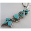 Image 6 : Sterling Silver & Turquoise Necklace