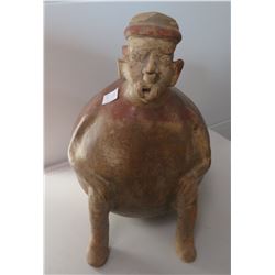 Large Human Effigy Olla