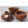 Image 1 : 3 Pottery Containers