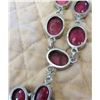 Image 13 : Raw Faceted Ruby Necklace